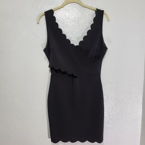 Tea and Cup Black Dress size Large